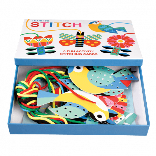 Rex London Cardboard Learn To Stitch Activity Set