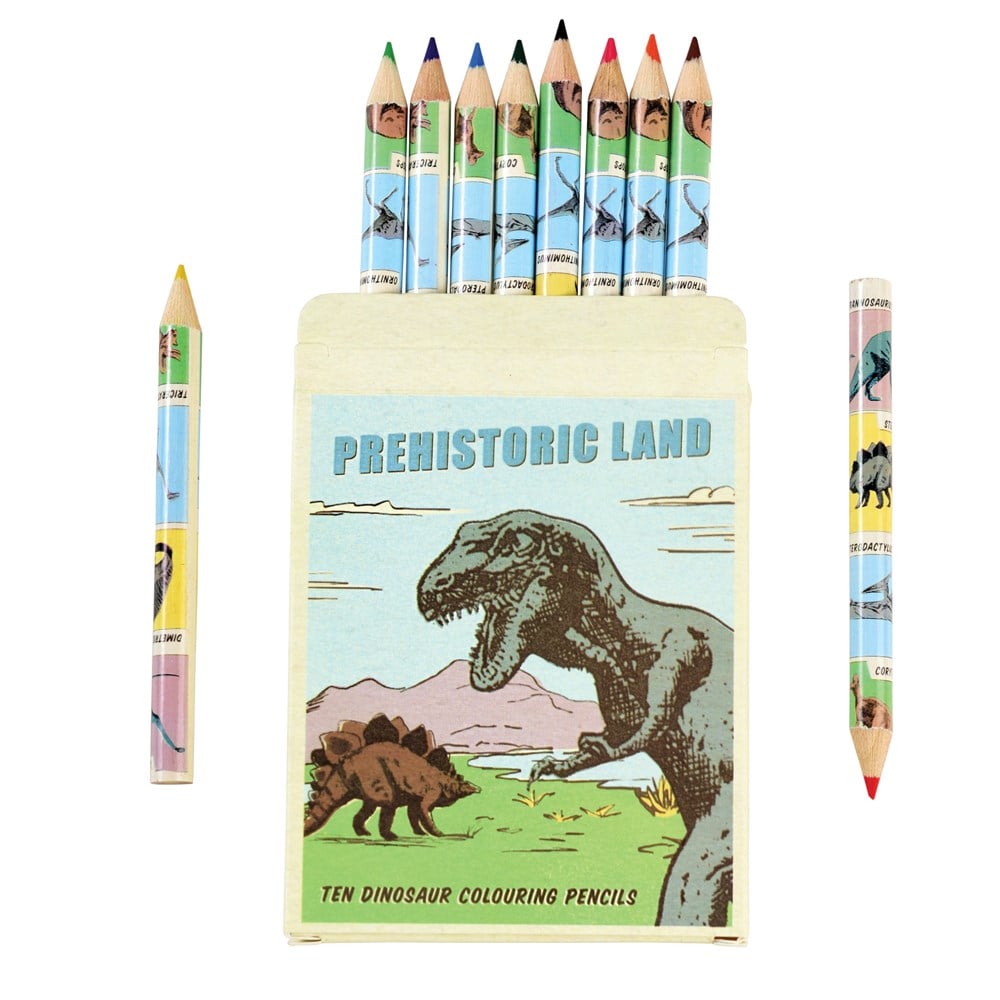Rex London Prehistoric Land Colouring Pencils (Set of 10)