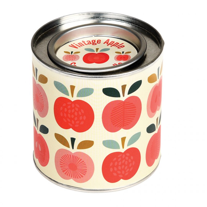 Rex London Vintage Apple Tin Candle - Say It Baby 