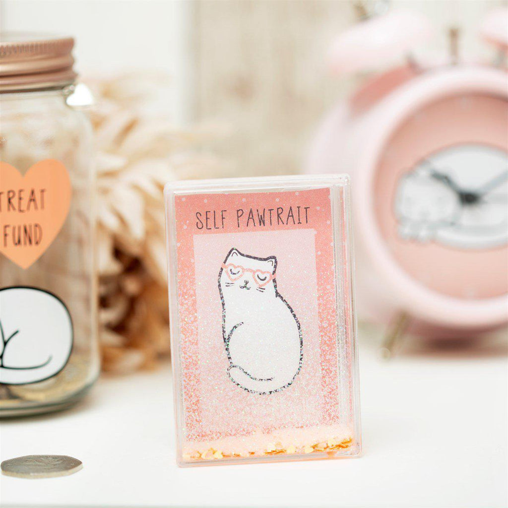Sass & Belle Cutie Cat Confetti Photo Frame - Say It Baby 