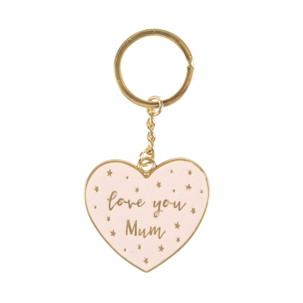 Sass & Belle Love You Mum Keyring - Say It Baby 