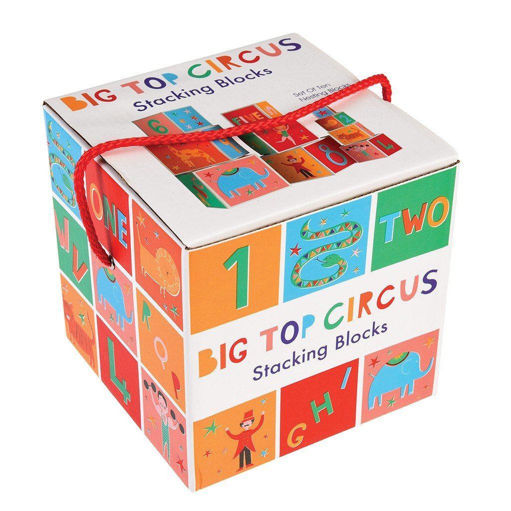 Big Top Circus Stacking Blocks - Say It Baby 