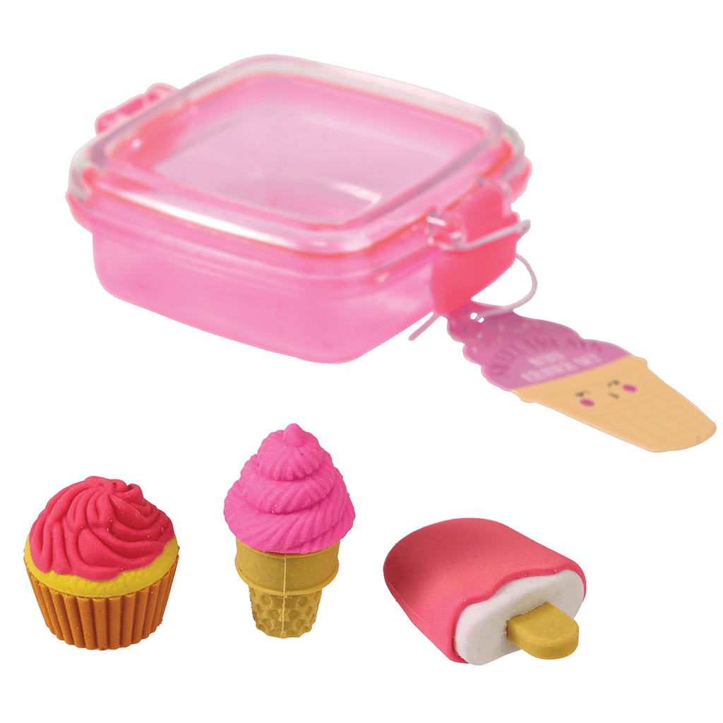 Rex London Sweet Treats Mini Eraser Set by Rex London By Say It Baby Gifts