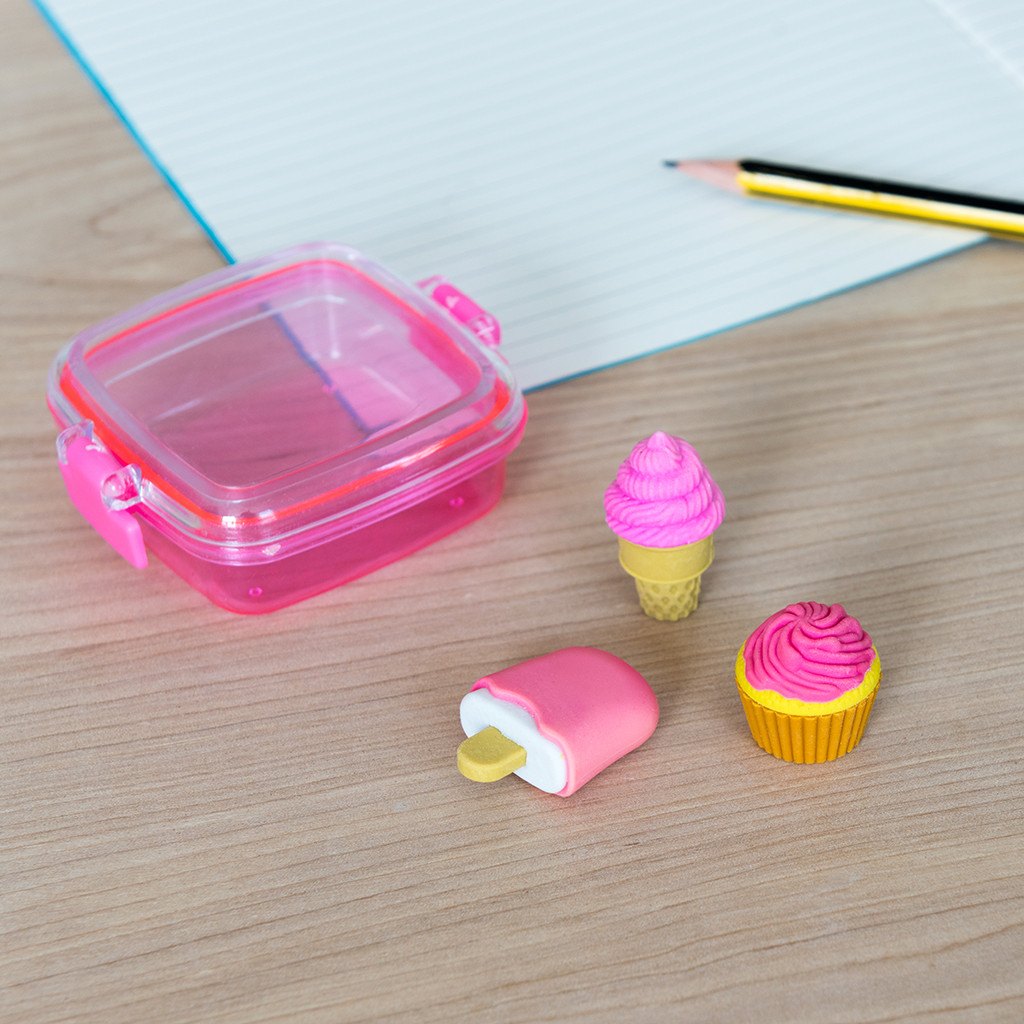 Rex London Sweet Treats Mini Eraser Set by Rex London By Say It Baby Gifts