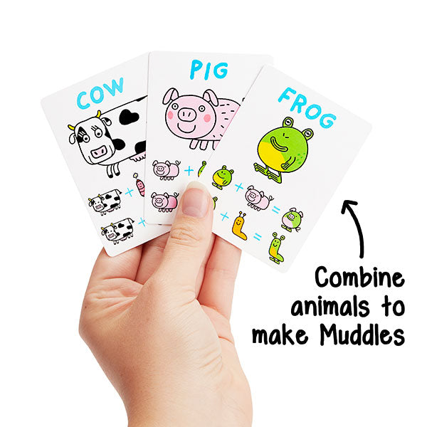 The Muddles - Simple to learn and quick to play, kids will love combining animals and making a muddle!