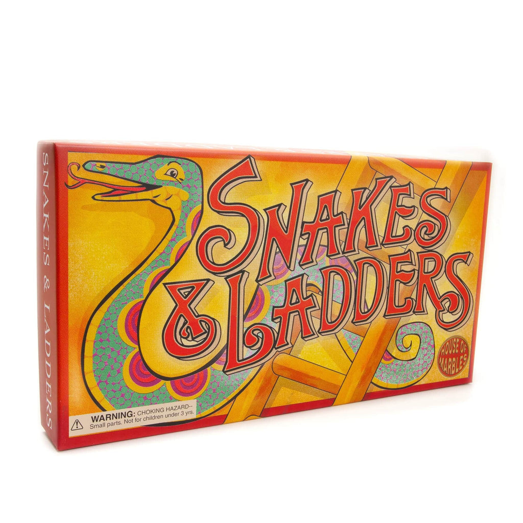 Vintage Snakes and Ladders Game